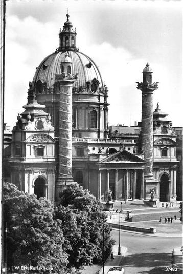 (381-236-003) Wien Karlskirche beschikbaar voor biedingen