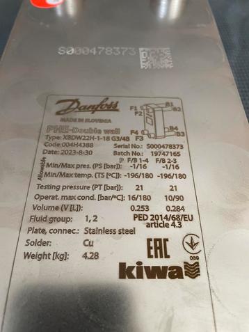 Warmtewisselaar beschikbaar voor biedingen