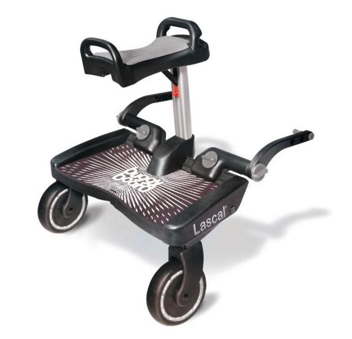 Lascal BuggyBoard Meerijdplankje - universeel!, Fietsen en Brommers, Fietsaccessoires | Buggydragers, Gebruikt, Ophalen of Verzenden