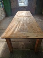 Massief houten boerentafel 3 meter lang, Huis en Inrichting, Tafels | Eettafels, Gebruikt, 200 cm of meer, Rechthoekig, 50 tot 100 cm