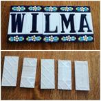 tegeltjes op naam wilma, Ophalen