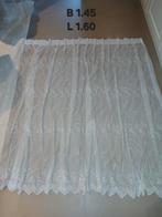 Gordijnen, Huis en Inrichting, Stoffering | Gordijnen en Lamellen, Ophalen, 200 cm of meer, Wit, Zo goed als nieuw