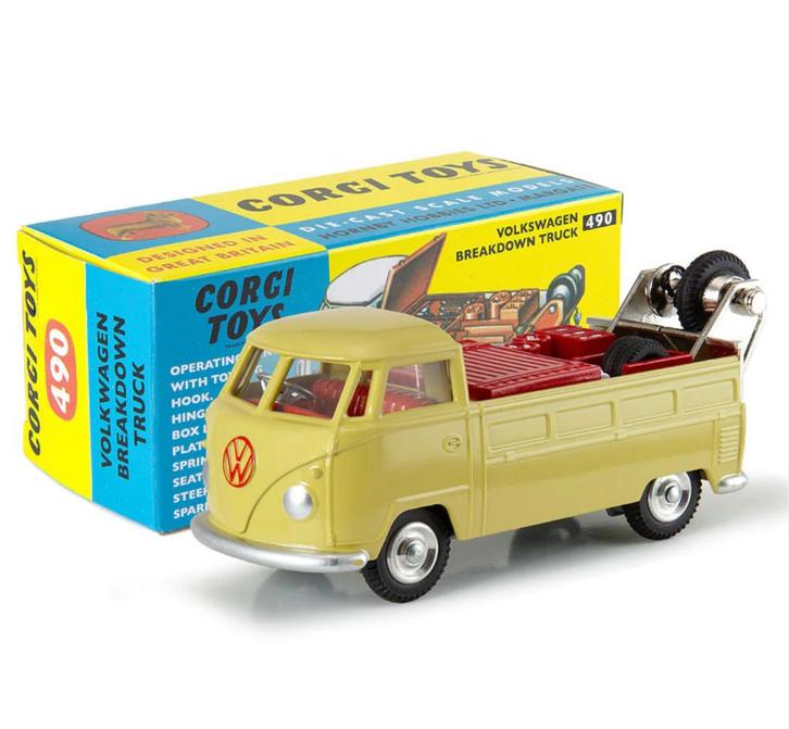 Volkswagen Breakdown Truck schaal 1/47 CORGI NEW ref. 490, Hobby en Vrije tijd, Modelauto's | 1:43, Nieuw, Auto, Overige merken