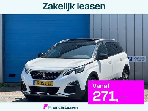 Peugeot 5008 1.2 PureTech PANO GT-Line 7 p, Auto's, Peugeot, Bedrijf, Lease, Financial lease, ABS, Achteruitrijcamera, Adaptive Cruise Control