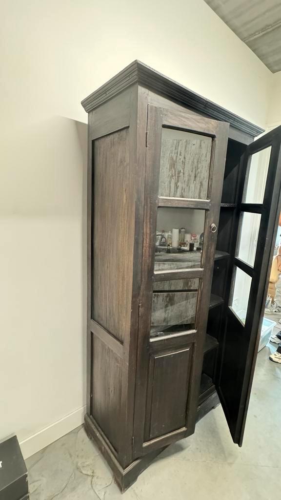 Koloniale buffetkast, Huis en Inrichting, Kasten | Buffetkasten, Gebruikt, 150 tot 200 cm, 50 tot 100 cm, 25 tot 50 cm, Met lade(s)