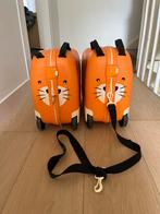 Leuke kinderkoffers - set van 2!, Ophalen, Gebruikt, Hard kunststof, Minder dan 50 cm