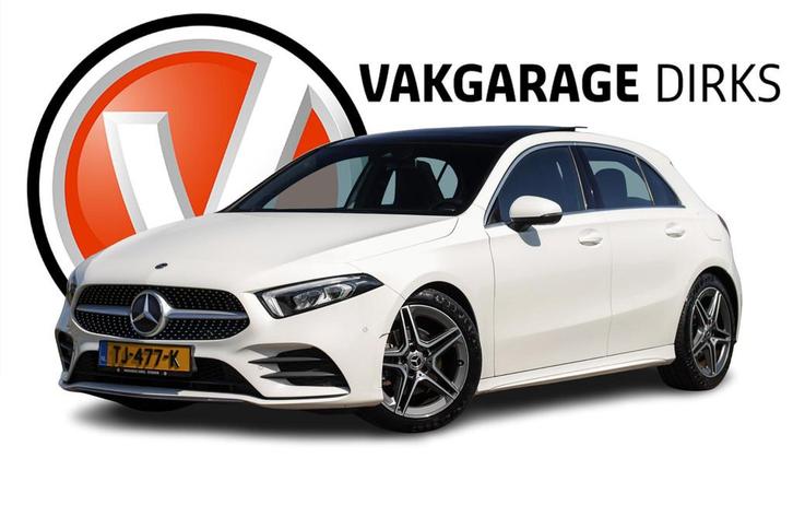 Mercedes-Benz A-klasse 200 AMG  Pano  LED  Carplay, Auto's, Mercedes-Benz, Bedrijf, Te koop, A-Klasse, ABS, Achteruitrijcamera