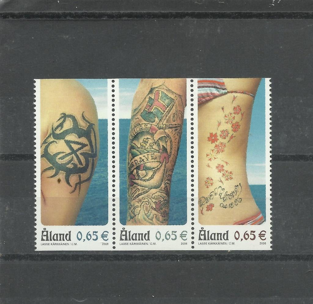 Äland  Michel nr. 270-72  Z.Druk  Postfris, Ophalen, Finland, Postfris