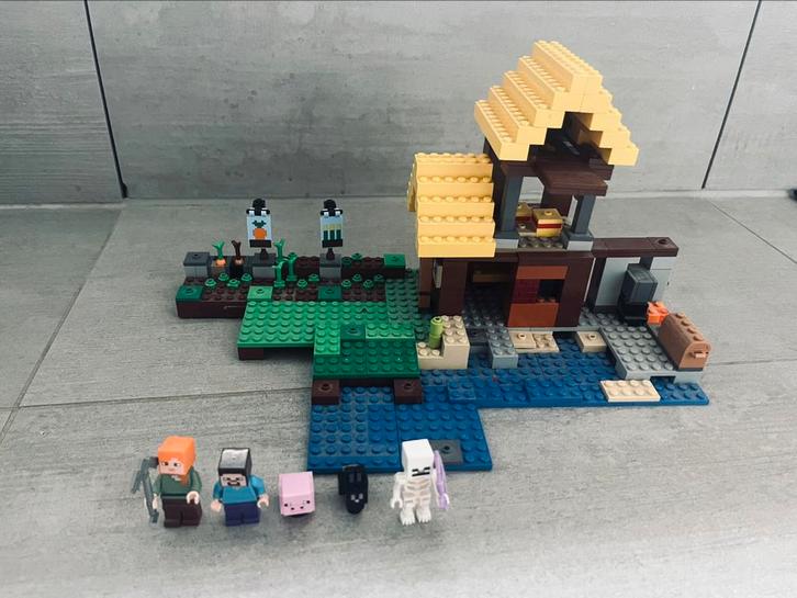 Lego minecraft cottage farm, Kinderen en Baby's, Speelgoed | Duplo en Lego, Zo goed als nieuw, Lego, Ophalen of Verzenden