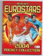 Album Euro Stars EK 2004 pocket collection Merlin + 139 stic, Ophalen of Verzenden, Zo goed als nieuw, Poster, Plaatje of Sticker
