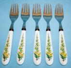 Villeroy & Boch " Botanica " Vorken x 5, Gebruikt, Overige typen, Ophalen of Verzenden, Overige stijlen