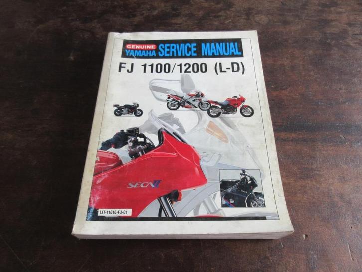 Yamaha FJ1200 FJ1100 werkplaatshandboek manual, Motoren, Handleidingen en Instructieboekjes, Yamaha, Ophalen of Verzenden