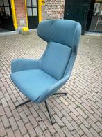 Draai fauteuil design nieuwe stoffering, Huis en Inrichting, Ophalen, Zo goed als nieuw, Minder dan 75 cm, 50 tot 75 cm