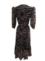 Ganni jurk S, Bruin, Ganni, Ophalen of Verzenden, Zo goed als nieuw