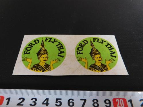 sticker FORD Fly Thai, Verzamelen, Stickers, Zo goed als nieuw, Bedrijf of Vereniging, Ophalen