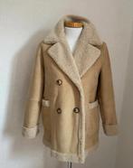 Mooie faux fur jas, Beige, Maat 42/44 (L), Ophalen of Verzenden, Zo goed als nieuw