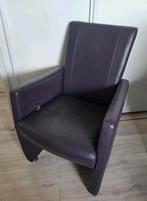 Mooie lederen fauteuil zgan!, Ophalen, Overige kleuren, Leer, Zo goed als nieuw
