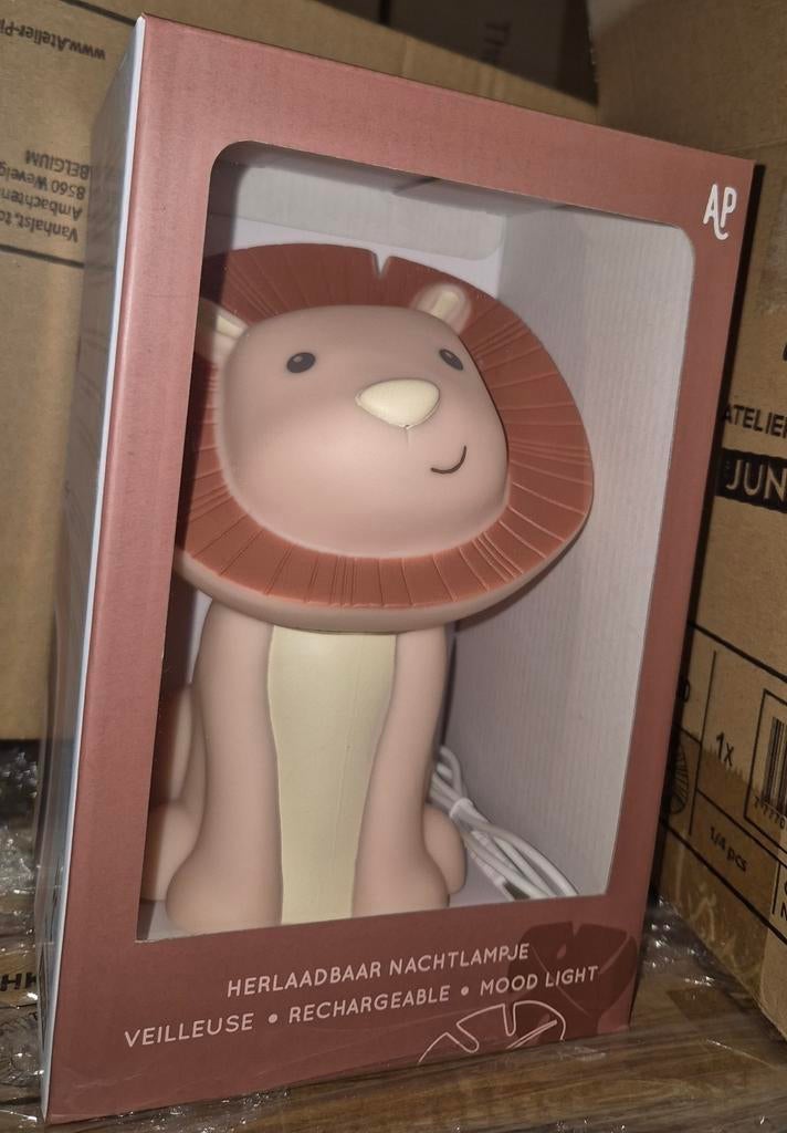 NIEUW LED nachtlampje leeuw atelier Pierre Lion King, Kinderen en Baby's, Kinderkamer | Inrichting en Decoratie, Nieuw, Lamp, Ophalen of Verzenden