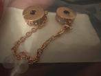 Rosé gouden clipbedel sluiting met strass, Overige materialen, Pandora, Nieuw, Ophalen of Verzenden