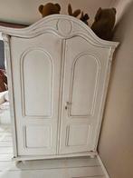 Mooie brocante houten kledingkast, Ophalen