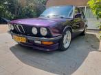 BMW E28 3.5 Twilight Purple, Auto's, Zwart, Handgeschakeld, Particulier, 6 cilinders