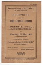 Barendrecht feestgids harmonie fanfare Concordia 1912, Verzenden