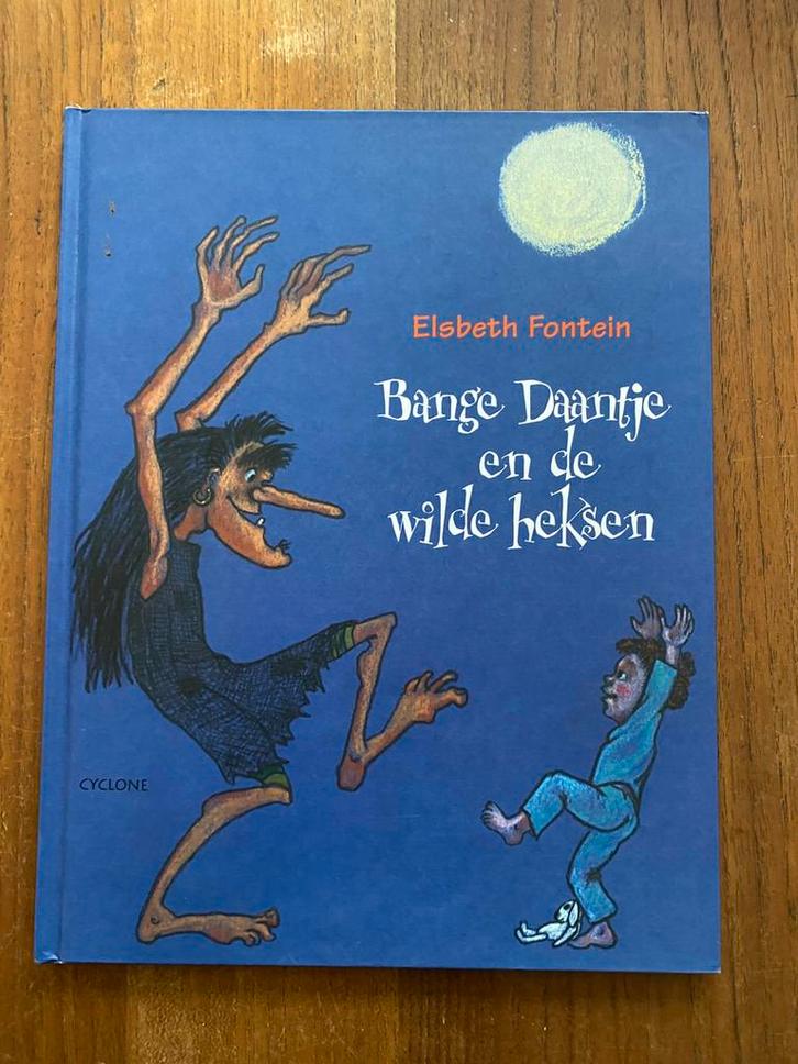 Bange Daantje en de wilde heksen - Elsbeth Fontein, Boeken, Prentenboeken en Plaatjesalbums, Gelezen, Prentenboek, Ophalen of Verzenden