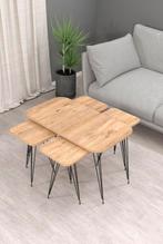 Lotus Salontafel 4+1, Ophalen, 100 tot 150 cm, 50 tot 100 cm, Zo goed als nieuw