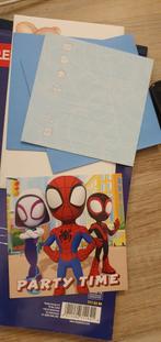 2 Spidey Uitnodigingen - Gratis!, Ophalen of Verzenden, Nieuw, Feestartikel, Verjaardag