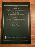Bladmuziek Hans Prince, Psalmen 31, 72 en 143, Orgel, Nieuw, Ophalen of Verzenden, Religie en Gospel