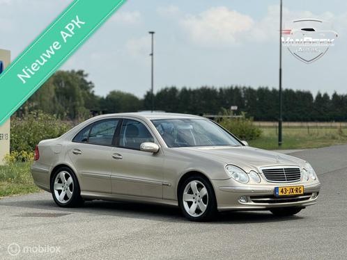 Mercedes-Benz E-Klasse 2.6 E240 Sedan AUT 2002 Topconditie, Auto's, Mercedes-Benz, Bedrijf, Te koop, E-Klasse, Airconditioning