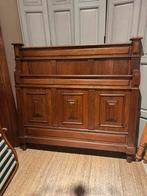 Antiek landelijk brocante bed twijfelaar, Ophalen