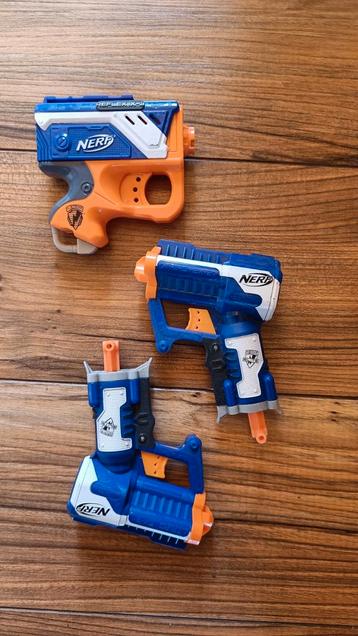 1x Nerf reflex en 2x nerf triao ex-3 voor 10 euro  beschikbaar voor biedingen