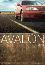 Folder Toyota Avalon MK II (uit Australië - 2001), Verzenden, Gelezen, Toyota