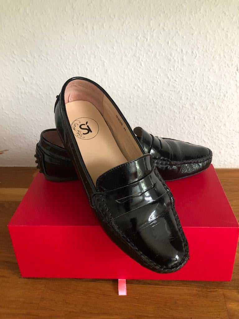 Mooie dames merk instappers Als Nieuw in de doos! Schoenen, Ophalen of Verzenden, Zo goed als nieuw, Instappers, Zwart