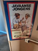 Blikken reclamebord javaanse jongens 60x40 cm, Ophalen of Verzenden