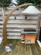 Stijlvolle Natuzzi design lamp Luna, Ophalen of Verzenden, Zo goed als nieuw, Metaal, 150 tot 200 cm