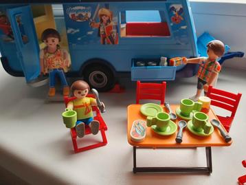 Playmobil 9502 Kampeertocht met familie. Compleet beschikbaar voor biedingen