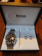 Hugo boss horloge, Ophalen of Verzenden, Zo goed als nieuw, Staal, Overige merken