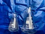 Erlenmeyerset 100ml-300ml(laboratorium)(nieuw), Ophalen of Verzenden, Nieuw, Overige typen