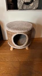 Kattenmand riet op pootjes, Ophalen of Verzenden, Gebruikt
