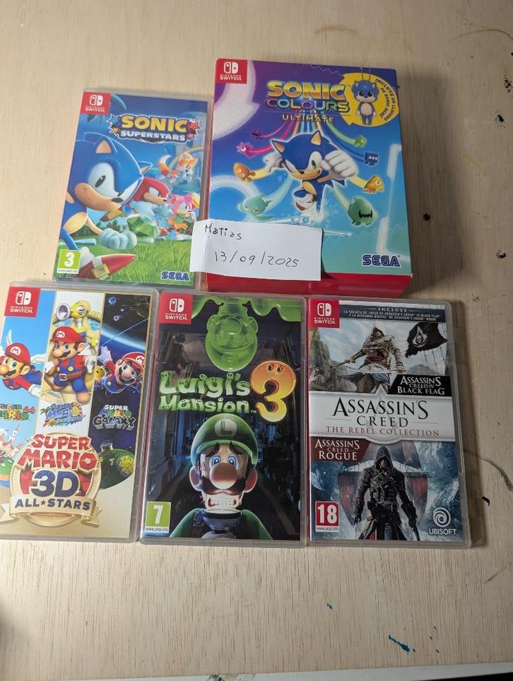 Nintendo Switch Games, Spelcomputers en Games, Games | Nintendo Switch, Zo goed als nieuw, Avontuur en Actie, 3 spelers of meer