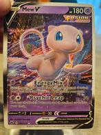 Mew V hp180, pokemon kaart, Hobby en Vrije tijd, Verzamelkaartspellen | Pokémon, Ophalen of Verzenden