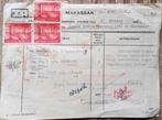 Indonesie1960 Interessant PTT-formulier van Makassar, Postzegels en Munten, Postzegels | Azië, Zuidoost-Azië, Ophalen of Verzenden