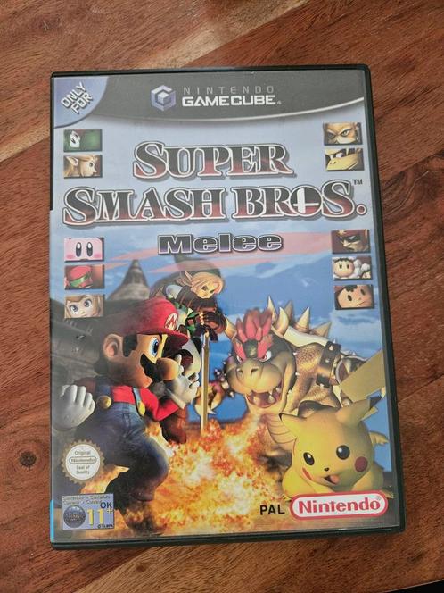 Super Smash Bros. Melee - GameCube, Spelcomputers en Games, Games | Nintendo GameCube, Gebruikt, Vechten, 3 spelers of meer, Vanaf 12 jaar