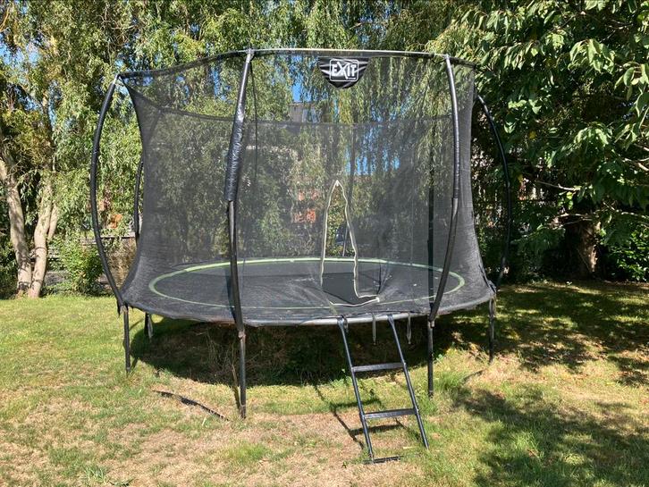 Exit trampoline 366 cm rond, Kinderen en Baby's, Speelgoed | Buiten | Trampolines, Gebruikt, Ophalen