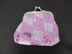 Knip portemonneetje, Sieraden, Tassen en Uiterlijk, Portemonnees, Ophalen of Verzenden, Zo goed als nieuw, Roze, Met knipsluiting