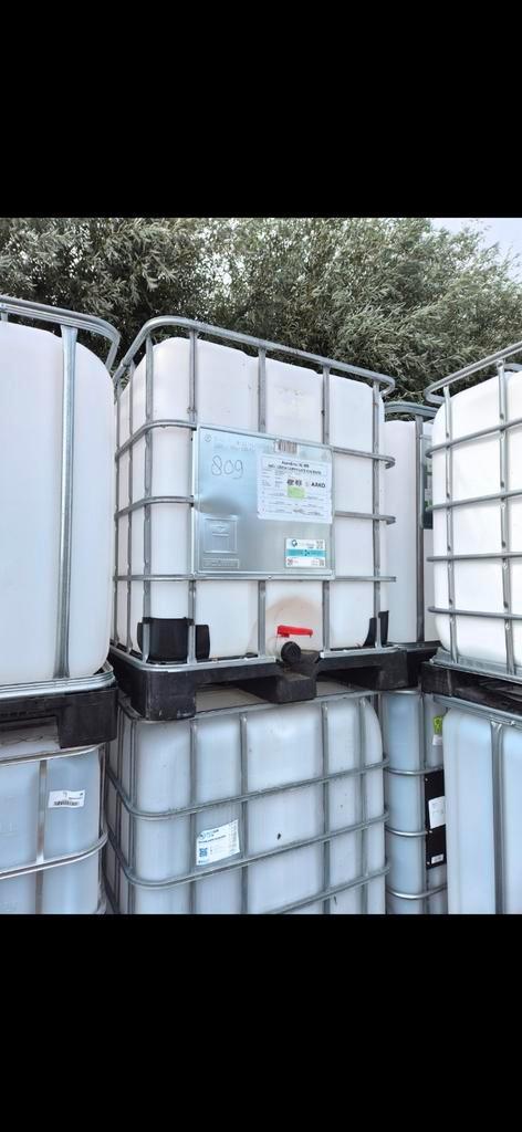 IBC Tank 1000L - schoon, INCL BEZORGING REGIO, Tuin en Terras, Regentonnen, 150 liter of meer, Ophalen of Verzenden
