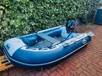 Opblaasboot met Mercury motor, Watersport en Boten, Ophalen, Gebruikt