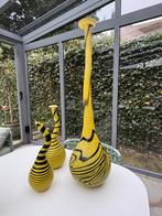 Kosta Boda prachtige set van 3 vazen, Antiek en Kunst, Antiek | Glas en Kristal, Ophalen of Verzenden